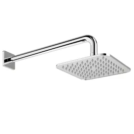 Wall square rain shower head 202 242 mm